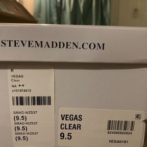 Steve Madden Shoes - Clear pumps for sale. Worn only once. Steve Madden Shoes - Clear pumps for sale. Worn only once.